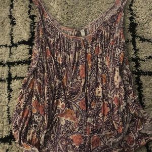 FreePeople boho blouse pink/purple